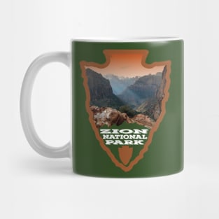 Zion National Park arrowhead Mug